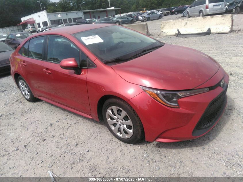 2021 TOYOTA COROLLA LE - 5YFEPMAE8MP185784