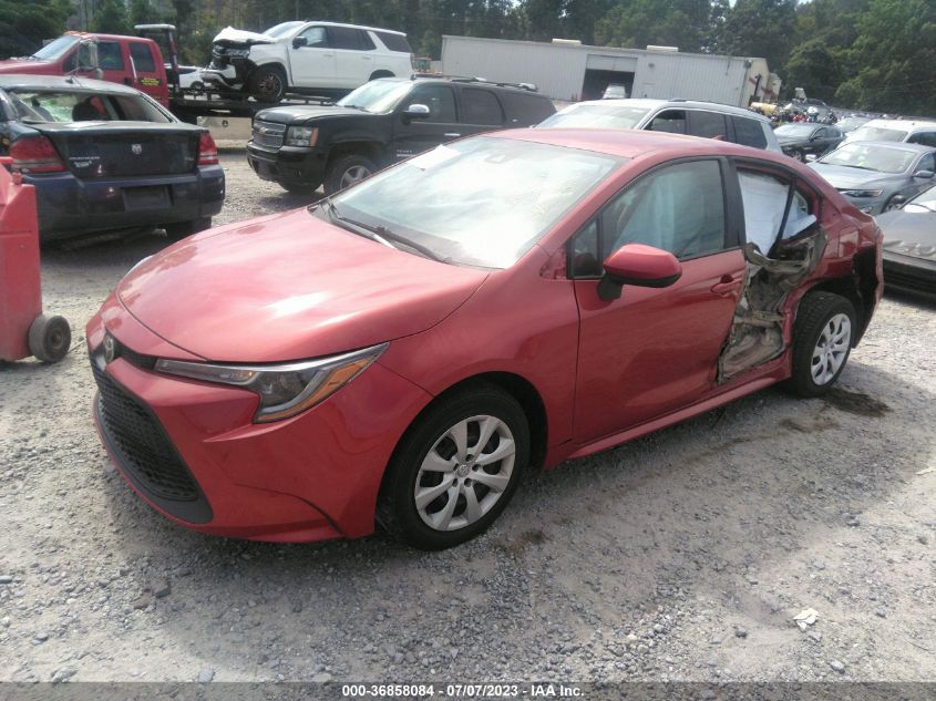 2021 TOYOTA COROLLA LE - 5YFEPMAE8MP185784