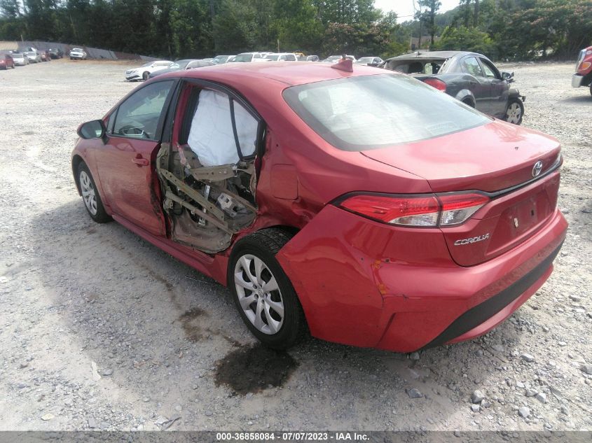 2021 TOYOTA COROLLA LE - 5YFEPMAE8MP185784