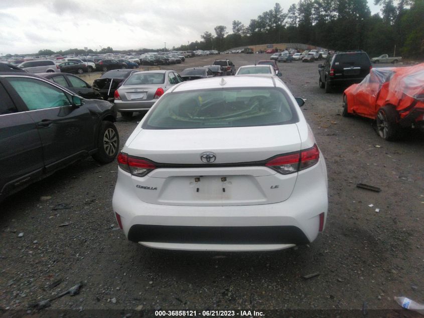 2021 TOYOTA COROLLA LE - 5YFEPMAE6MP255797