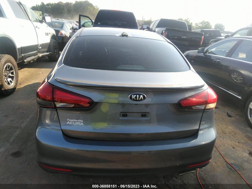 2017 KIA FORTE S - 3KPFL4A74HE063710