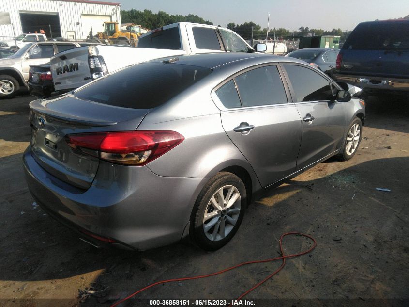 2017 KIA FORTE S - 3KPFL4A74HE063710