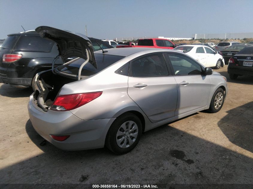 2016 HYUNDAI ACCENT SE - KMHCT4AE0GU060199