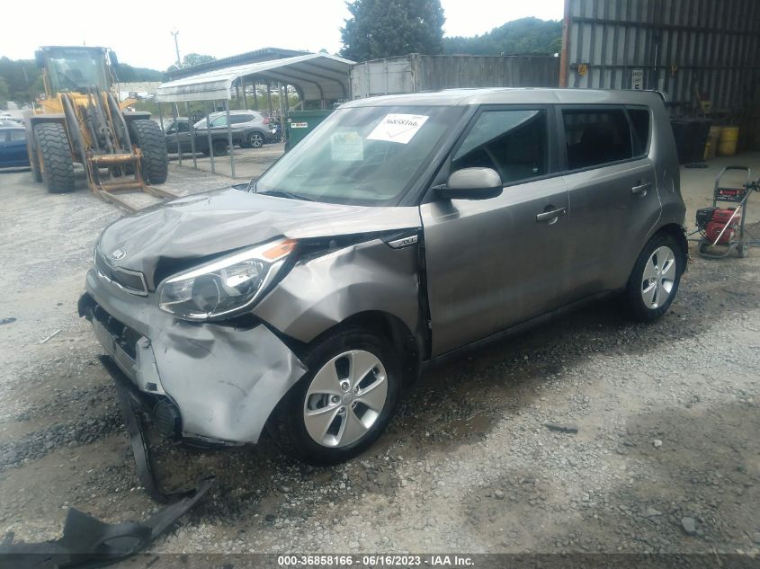 2016 KIA SOUL BASE - KNDJN2A24G7354901