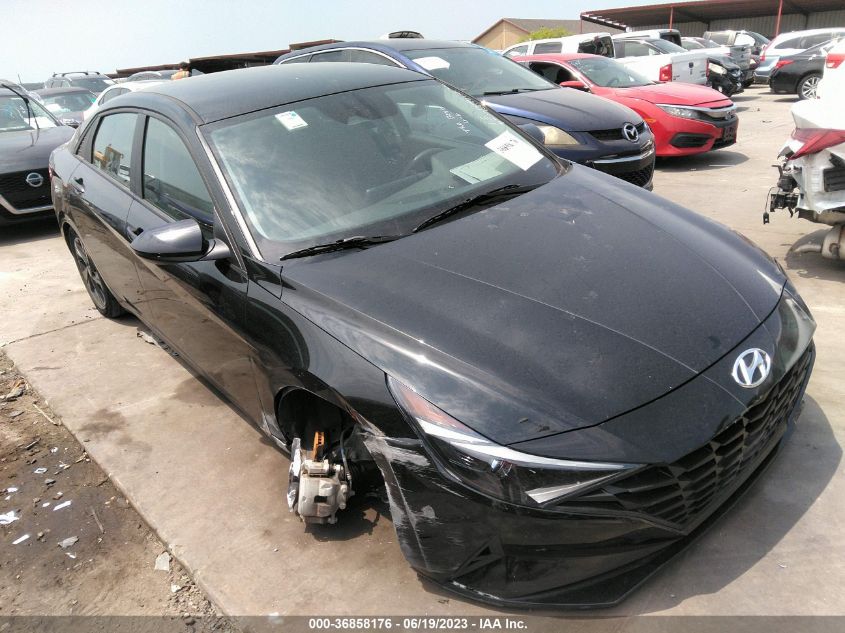 2021 HYUNDAI ELANTRA SEL - KMHLM4AG1MU195542