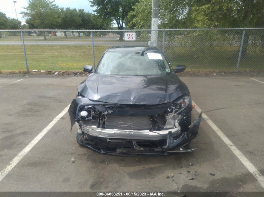 VIN 19XFC1F33ME204457 2021 HONDA CIVIC SEDAN EX
