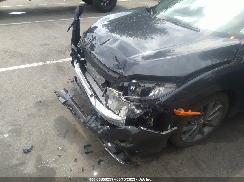 VIN 19XFC1F33ME204457 2021 HONDA CIVIC SEDAN EX