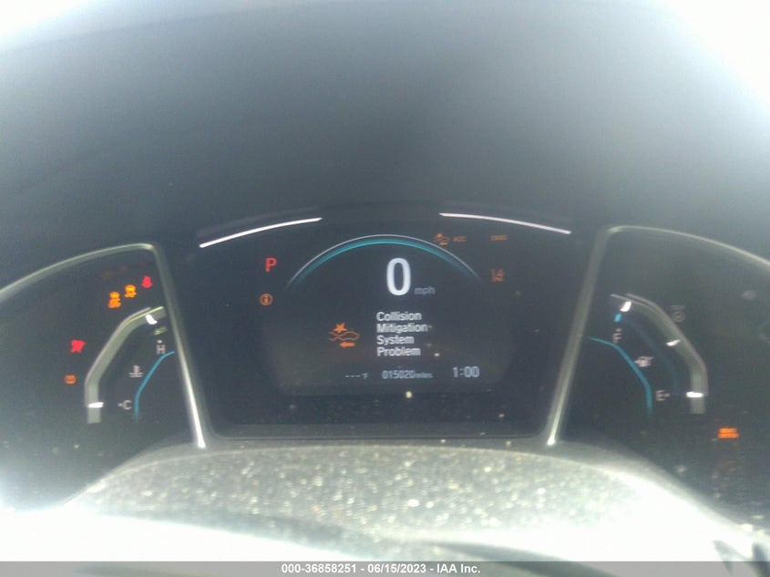 VIN 19XFC1F33ME204457 2021 HONDA CIVIC SEDAN EX