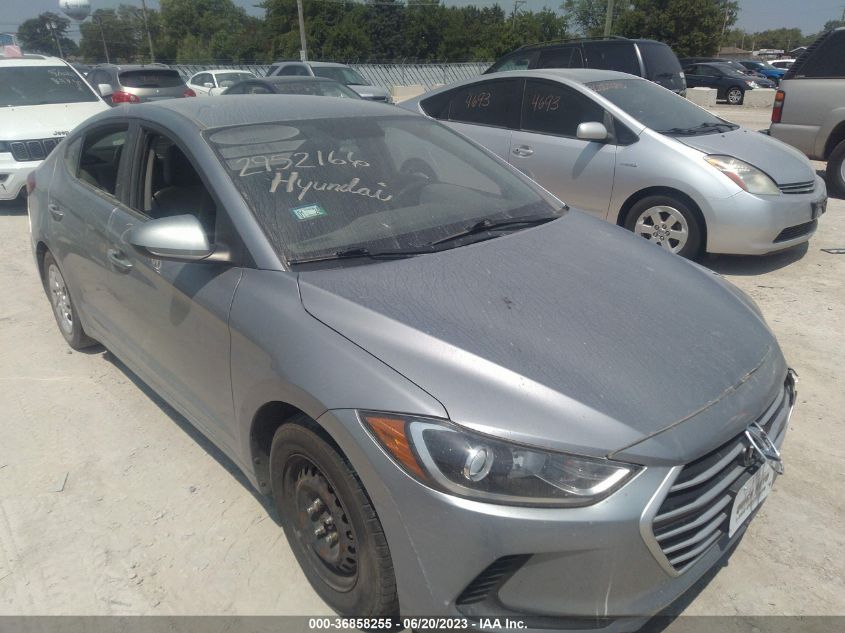 2017 HYUNDAI ELANTRA SE - 5NPD74LF1HH146460