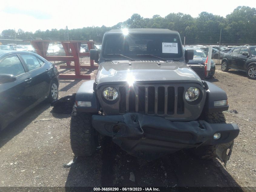 2019 JEEP WRANGLER UNLIMITED SPORT - 1C4HJXDG7KW545967