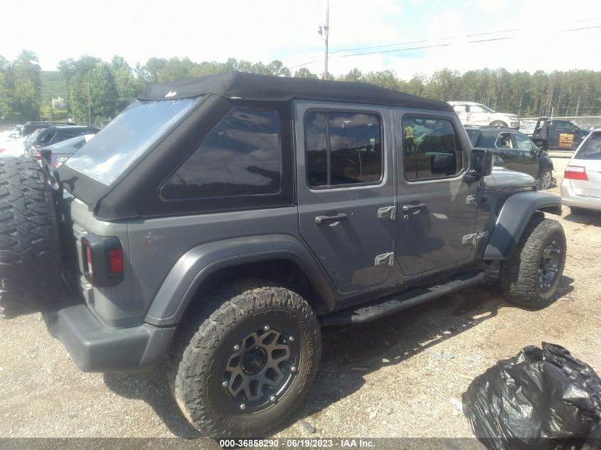 2019 JEEP WRANGLER UNLIMITED SPORT - 1C4HJXDG7KW545967