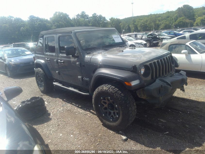 2019 JEEP WRANGLER UNLIMITED SPORT - 1C4HJXDG7KW545967