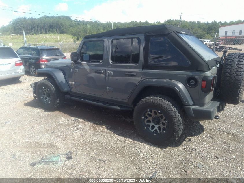 2019 JEEP WRANGLER UNLIMITED SPORT - 1C4HJXDG7KW545967