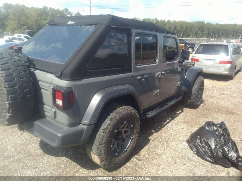 2019 JEEP WRANGLER UNLIMITED SPORT - 1C4HJXDG7KW545967