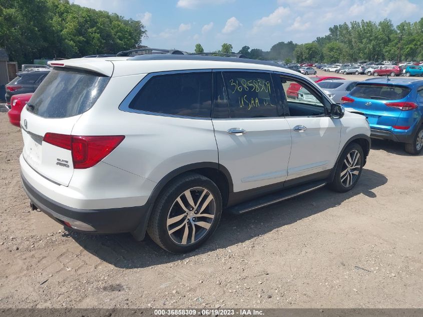 2017 HONDA PILOT ELITE - 5FNYF6H01HB028041