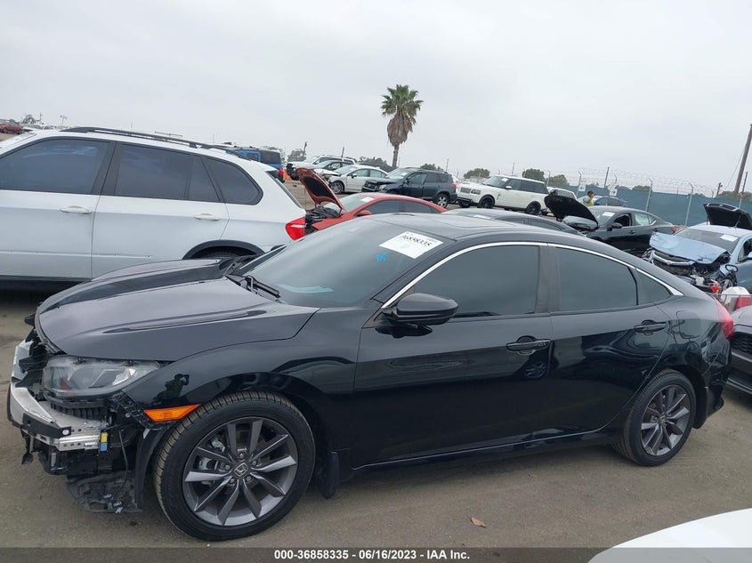 VIN 19XFC1F30LE218122 2020 HONDA CIVIC SEDAN EX
