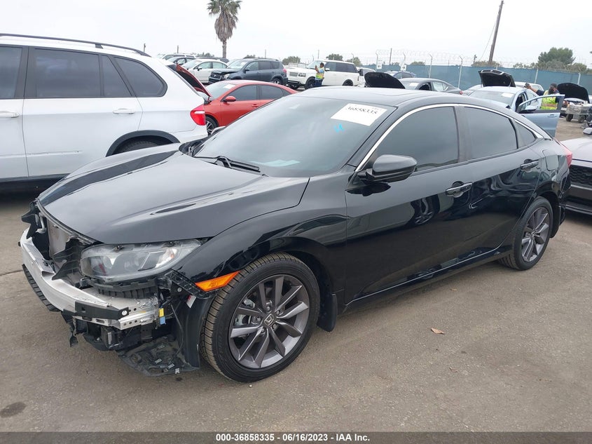 VIN 19XFC1F30LE218122 2020 HONDA CIVIC SEDAN EX