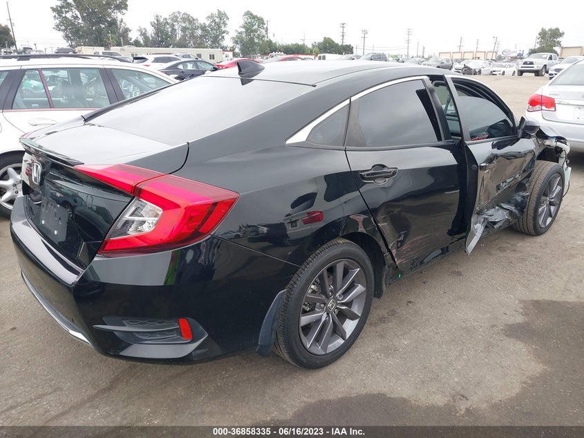 VIN 19XFC1F30LE218122 2020 HONDA CIVIC SEDAN EX