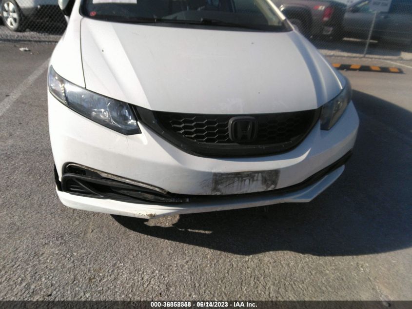 2014 HONDA CIVIC LX 19XFB2F5XEE033802