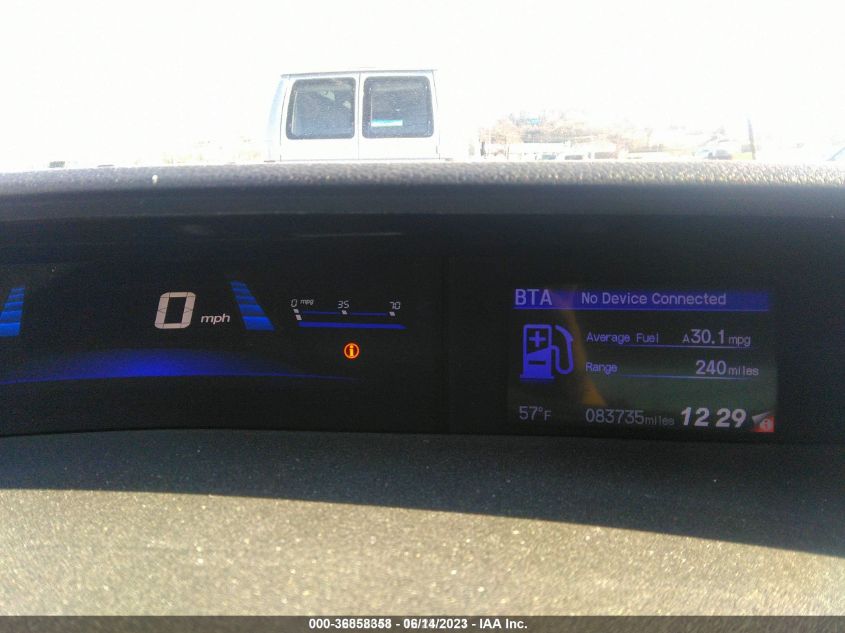 2014 HONDA CIVIC LX 19XFB2F5XEE033802