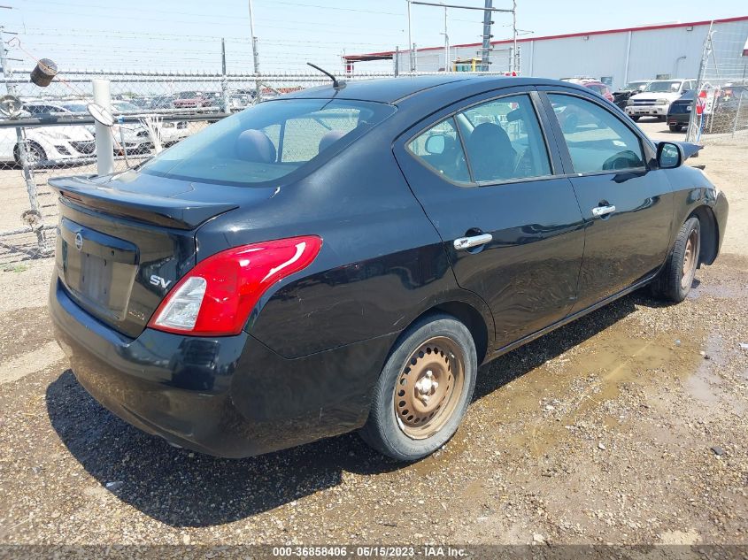 2014 NISSAN VERSA SV - 3N1CN7AP0EL838805