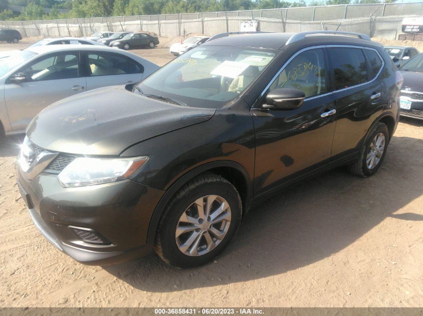 2015 NISSAN ROGUE SV - KNMAT2MV8FP518029