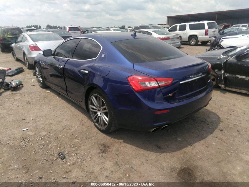 2015 MASERATI GHIBLI S Q4 ZAM57RTA9F1150908