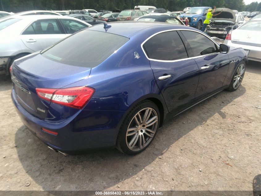 2015 MASERATI GHIBLI S Q4 ZAM57RTA9F1150908
