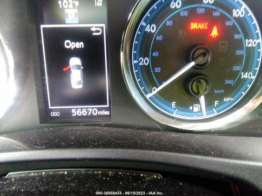 2019 TOYOTA COROLLA L/LE/XLE/SE/XSE - 5YFBURHEXKP911415