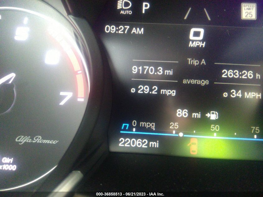 2021 ALFA ROMEO GIULIA TI SPORT - ZARFANBN2M7644616