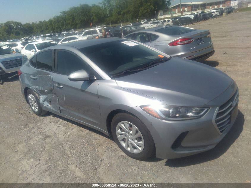 2017 HYUNDAI ELANTRA SE - 5NPD74LF4HH112710