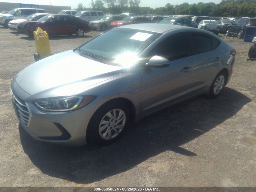 2017 HYUNDAI ELANTRA SE - 5NPD74LF4HH112710