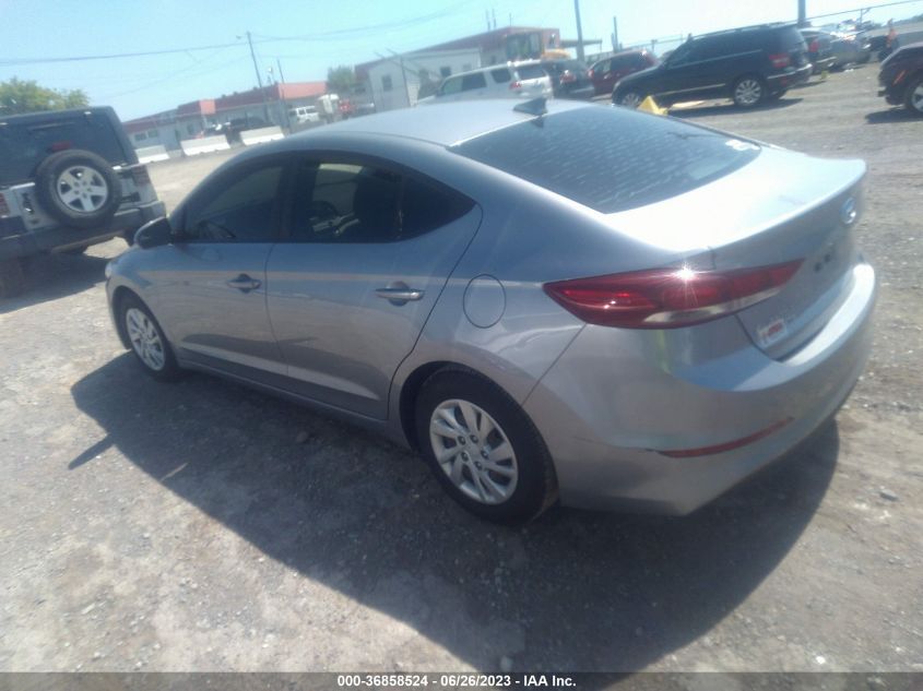 2017 HYUNDAI ELANTRA SE - 5NPD74LF4HH112710