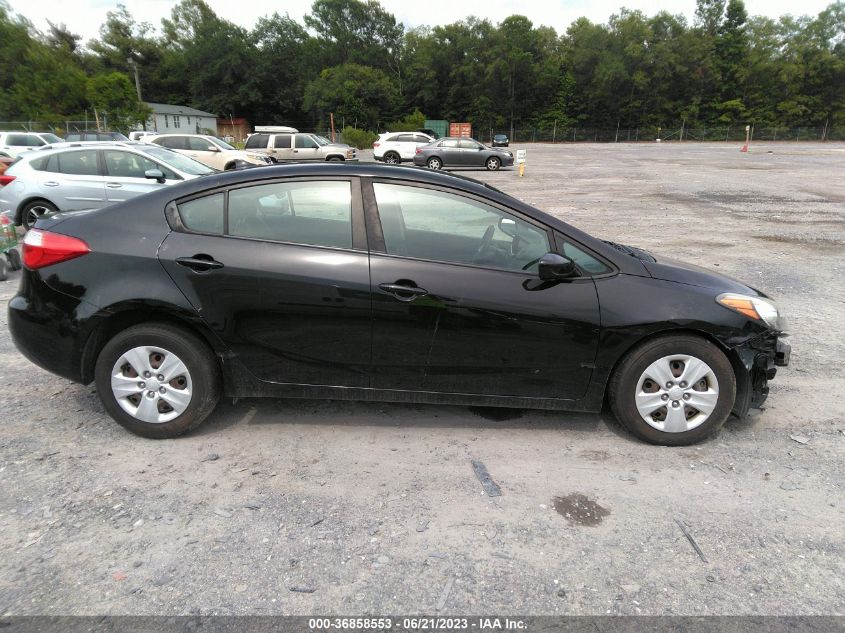 2016 KIA FORTE LX - KNAFK4A67G5610308