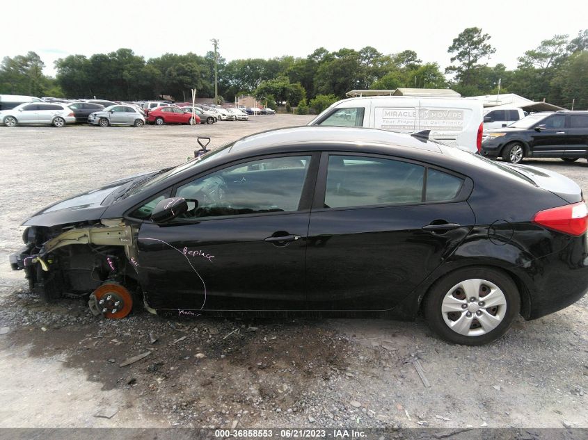 2016 KIA FORTE LX - KNAFK4A67G5610308