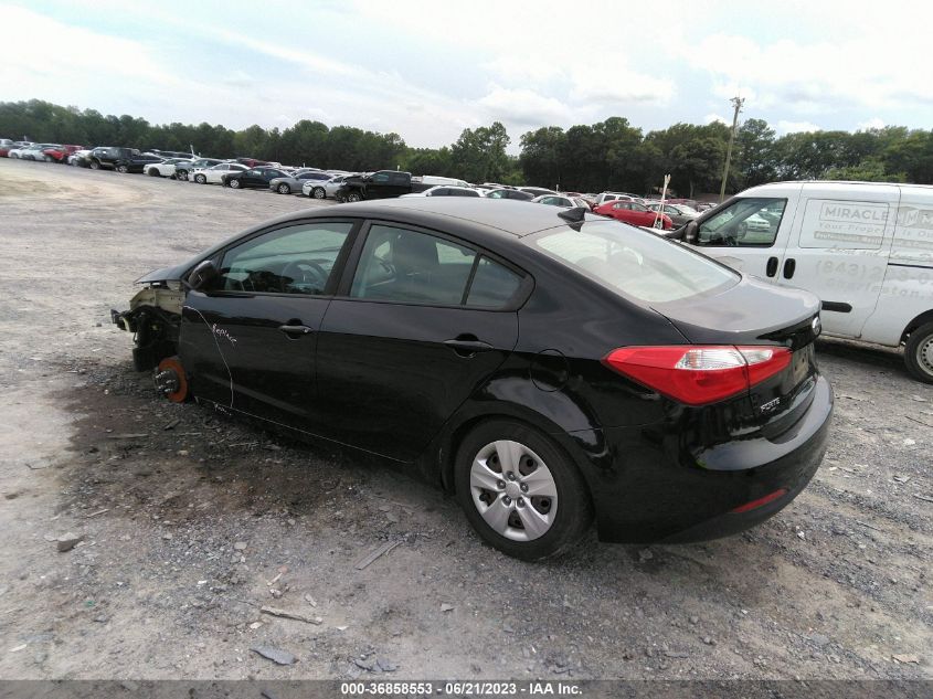 2016 KIA FORTE LX - KNAFK4A67G5610308