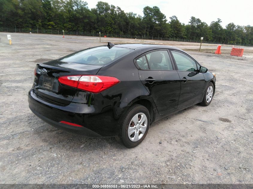 2016 KIA FORTE LX - KNAFK4A67G5610308