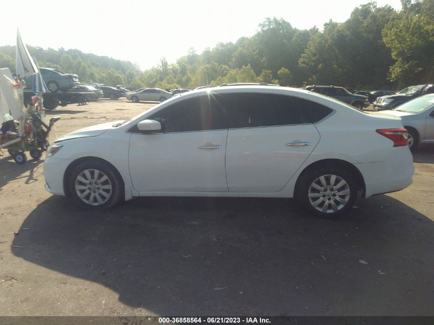2019 NISSAN SENTRA S - 3N1AB7AP3KY399162