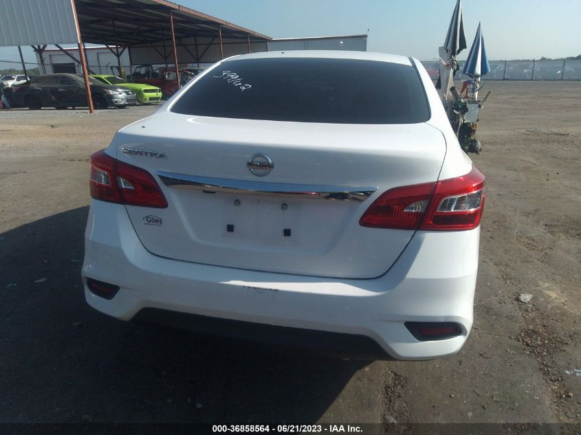 2019 NISSAN SENTRA S - 3N1AB7AP3KY399162