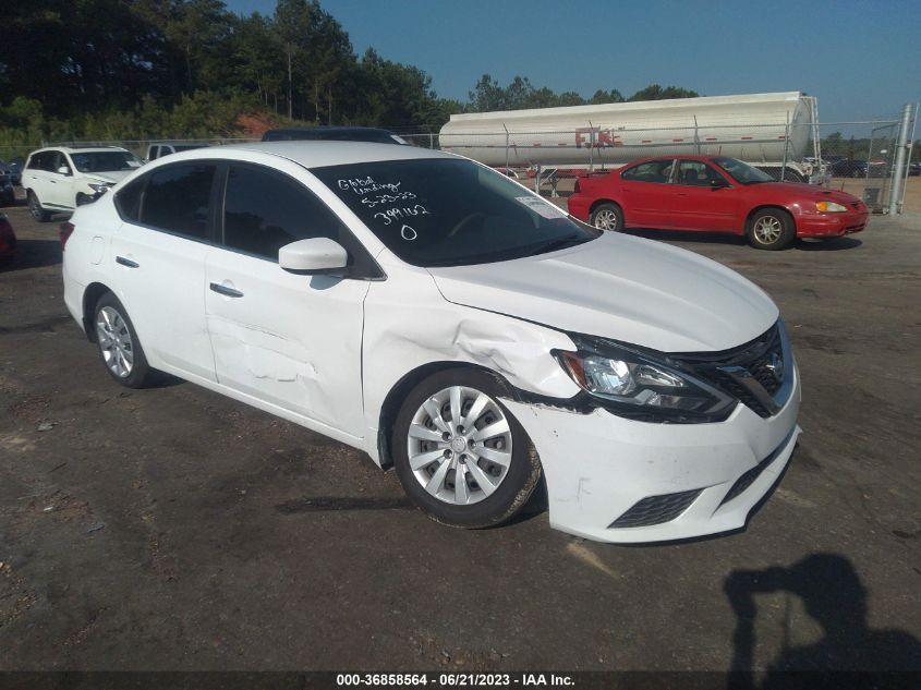 2019 NISSAN SENTRA S - 3N1AB7AP3KY399162