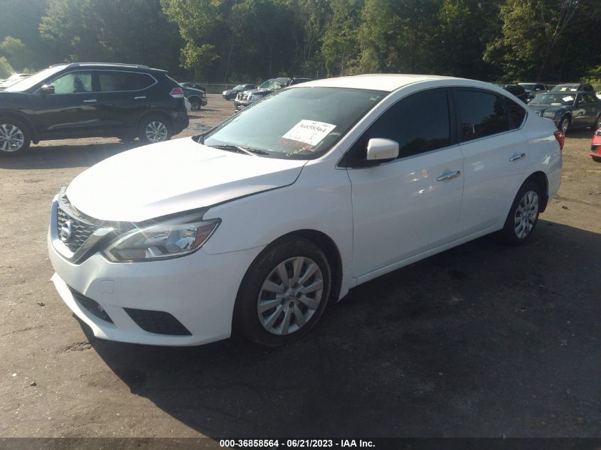 2019 NISSAN SENTRA S - 3N1AB7AP3KY399162