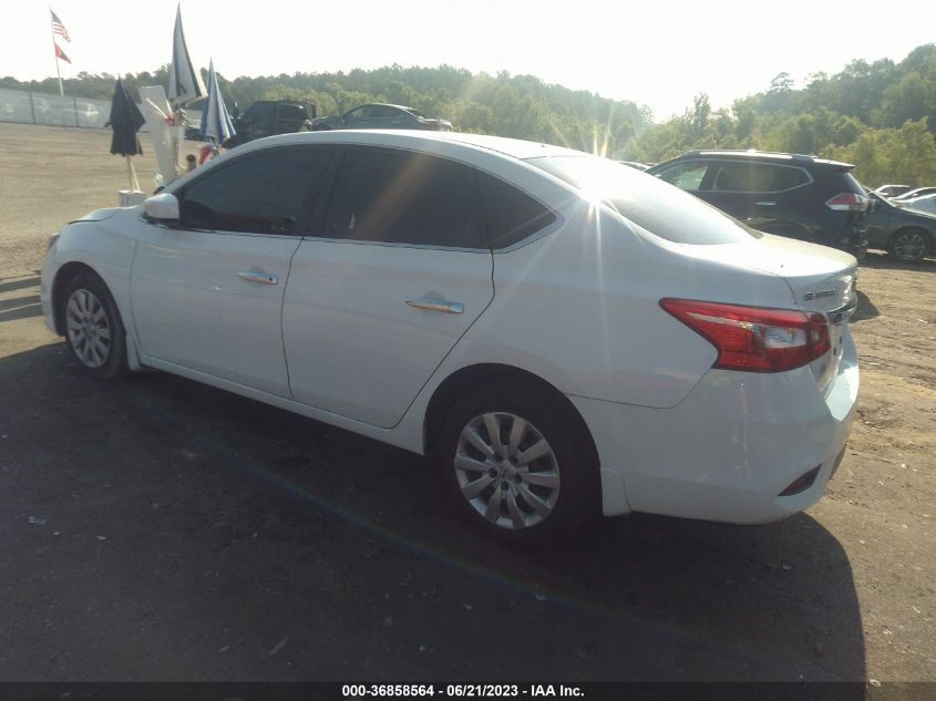 2019 NISSAN SENTRA S - 3N1AB7AP3KY399162