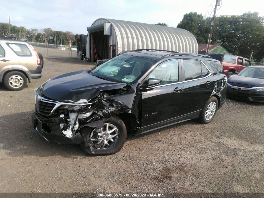 2022 CHEVROLET EQUINOX LT - 3GNAXUEV1NL302572
