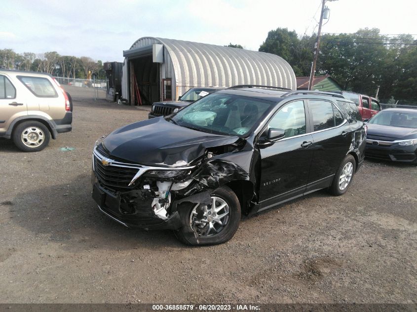 2022 CHEVROLET EQUINOX LT - 3GNAXUEV1NL302572
