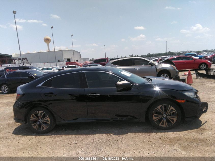 2018 HONDA CIVIC HATCHBACK EX - SHHFK7H55JU219762