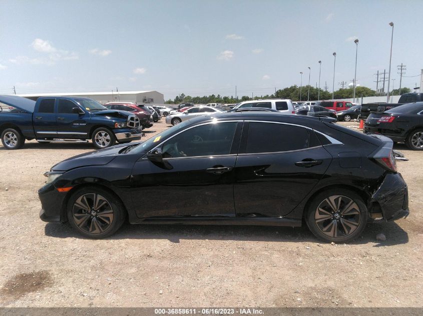 2018 HONDA CIVIC HATCHBACK EX - SHHFK7H55JU219762
