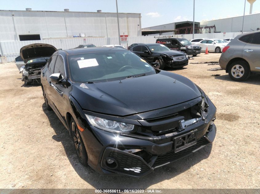 2018 HONDA CIVIC HATCHBACK EX - SHHFK7H55JU219762