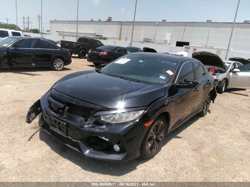 2018 HONDA CIVIC HATCHBACK EX - SHHFK7H55JU219762