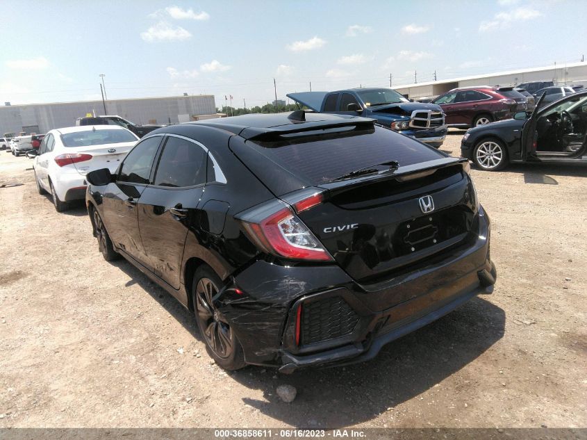 2018 HONDA CIVIC HATCHBACK EX - SHHFK7H55JU219762