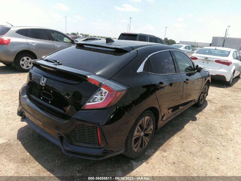2018 HONDA CIVIC HATCHBACK EX - SHHFK7H55JU219762